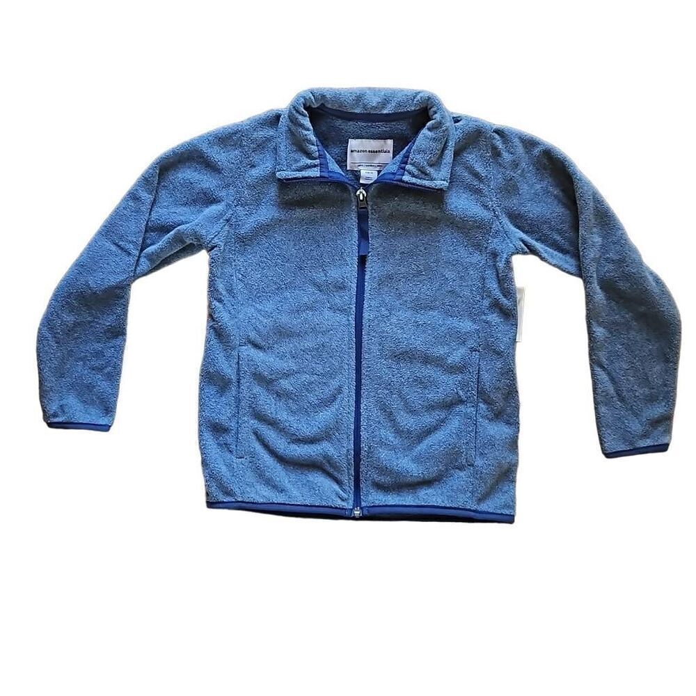 Amazon Essentials Kids Fleece Long Sleeve Jacket Small (6/7) (Unisex)